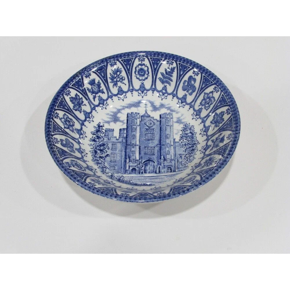 QUEEN'S SILVER JUBILEE BOWL ST. JAMES PALACE 1977 England BROADHURST IRONSTONE